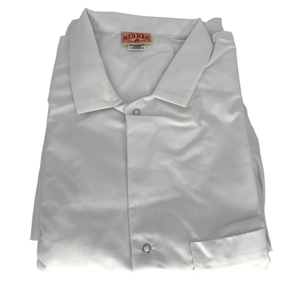 Red Kap Lab Coat Unisex White 80/20 KP70WH5 Size 3XL Never Worn - Picture 1 of 4